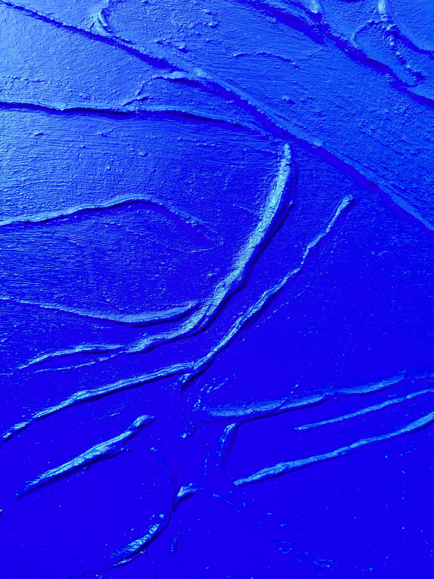 YVES KLEIN TEXTURED PAINTING